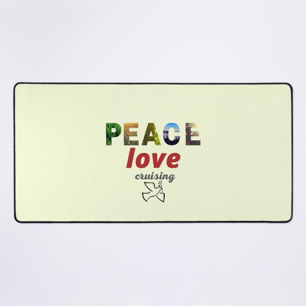 Item preview, PEACE LOVE CRUISING designed and sold by Adnandar.