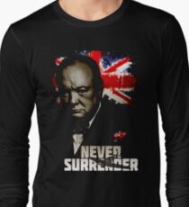 Allied Nations - Winston Churchill Long Sleeve T-Shirt