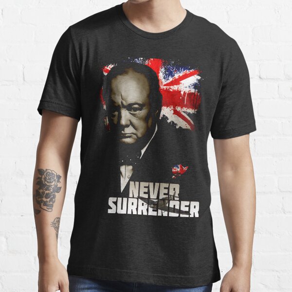 Vista previa del artículo con la obra «Naciones Aliadas - Winston Churchill», diseñado y vendido por OutlawOutfitter.