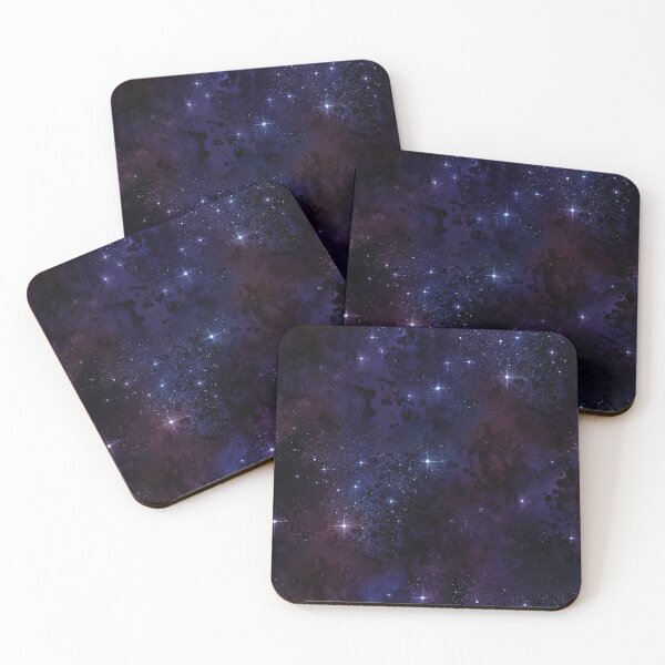 Item preview, astronomy galaxy space seamless pattern starry firmament designed and sold by Hartics.