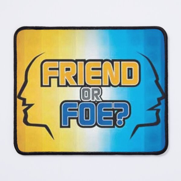 Item preview, Friend or Foe Logo designed and sold by gameshowfan2001.