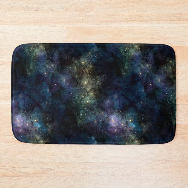 Item preview, astronomy galaxy space seamless pattern starry firmament designed and sold by Hartics.