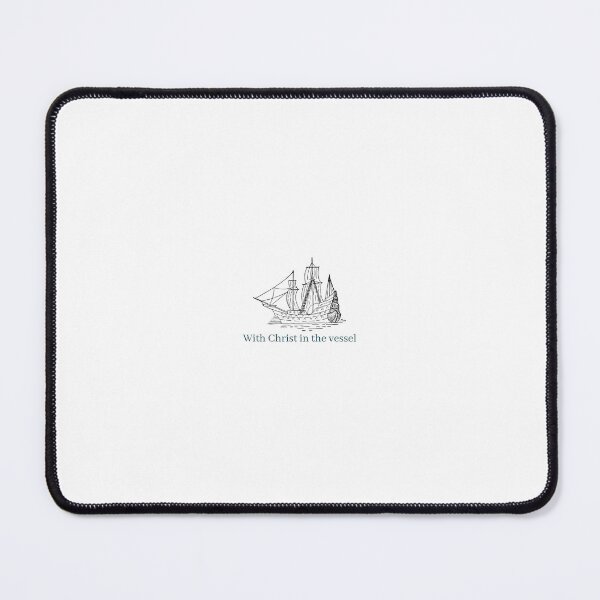Item preview, With Christ in the vessel you can smile at the storm designed and sold by MayaPanda.