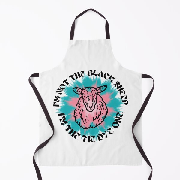 Item preview, Not The Black Sheep Im The Tie Dye One designed and sold by BookOfE.