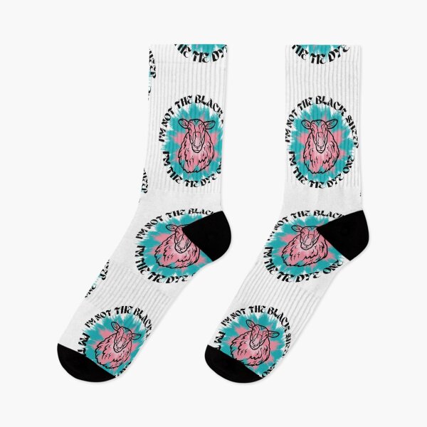 Item preview, Not The Black Sheep Im The Tie Dye One designed and sold by BookOfE.
