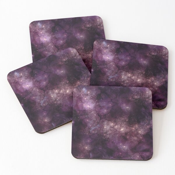Item preview, astronomy galaxy space seamless pattern starry firmament designed and sold by Hartics.