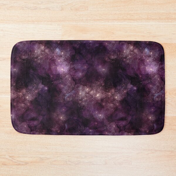 Item preview, astronomy galaxy space seamless pattern starry firmament designed and sold by Hartics.
