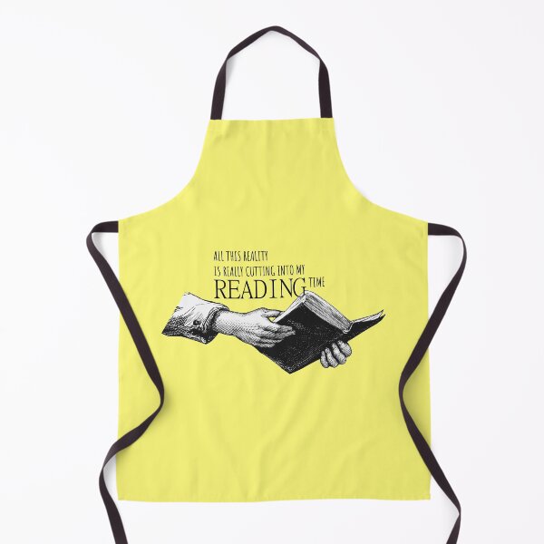 Item preview, All This Reality Is Really Cutting Into My Reading Time designed and sold by john-ess.
