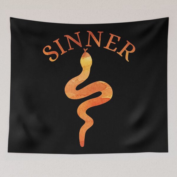 Item preview, Sinner Snake - cool motorcycle helmet design designed and sold by yoshra.