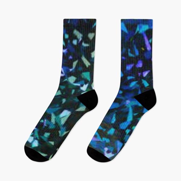 Item preview, cool blues abstract art pattern designed and sold by krazyamerican.
