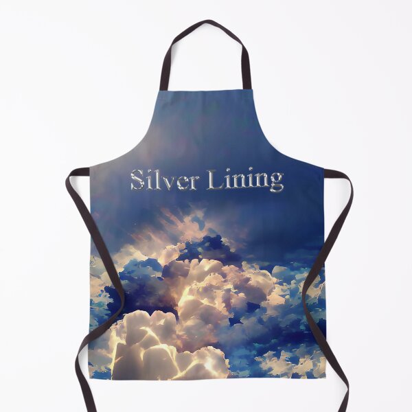 Item preview, Cloud with silver lining motivational phrase designed and sold by janesg.