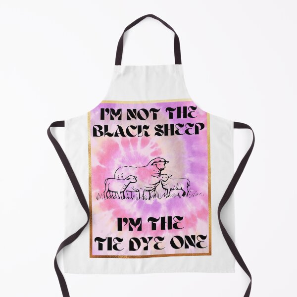Item preview, Not The Black Sheep Im The Tie Dye One designed and sold by BookOfE.