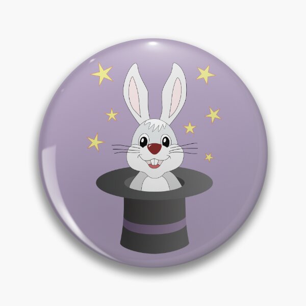 Item preview, Cheeky Rabbit in a Top Hat designed and sold by OutOfNowhere.