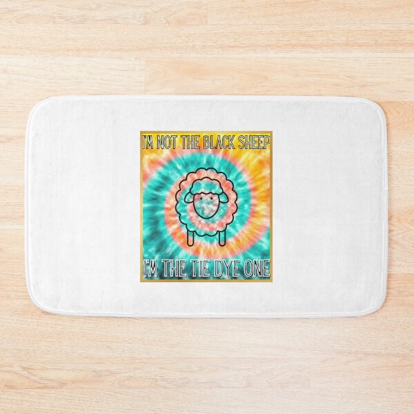 Item preview, Not The Black Sheep Im The Tie Dye One designed and sold by BookOfE.