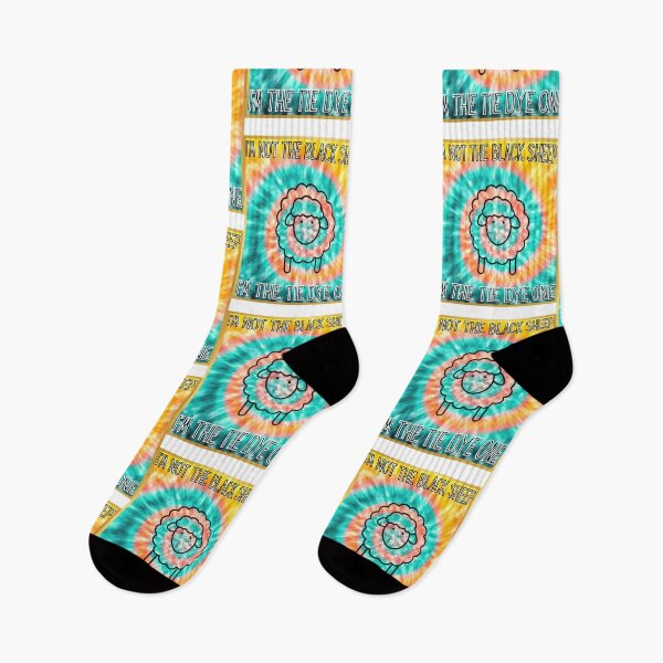 Item preview, Not The Black Sheep Im The Tie Dye One designed and sold by BookOfE.