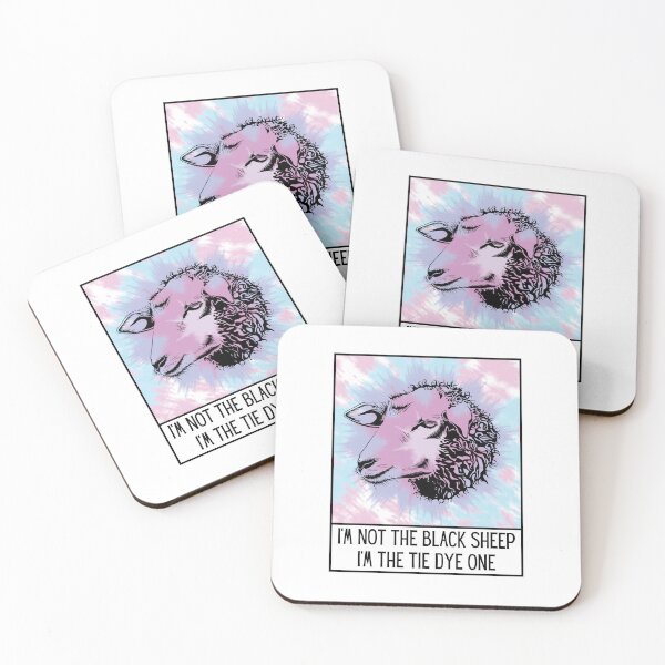 Item preview, Not The Black Sheep Im The Tie Dye One designed and sold by BookOfE.