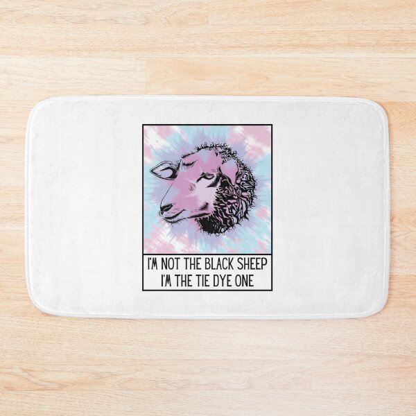 Item preview, Not The Black Sheep Im The Tie Dye One designed and sold by BookOfE.