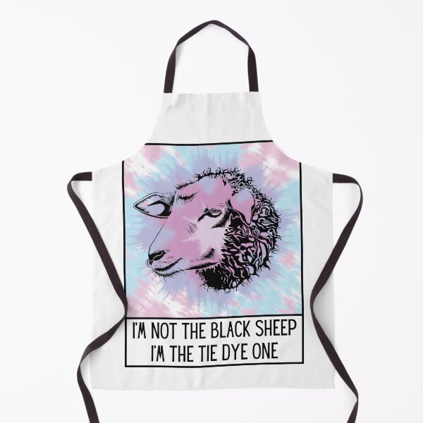 Item preview, Not The Black Sheep Im The Tie Dye One designed and sold by BookOfE.
