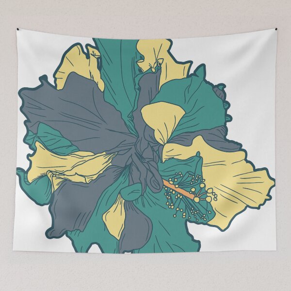 Item preview, beautiful multicolored flower designed and sold by hateeyes.