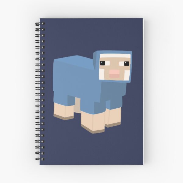 Item preview, Cute Minecraft Blue Sheep designed and sold by ddkart.