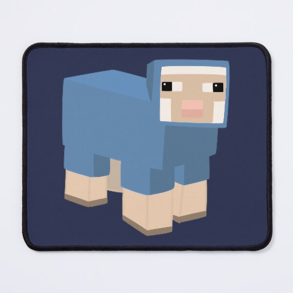 Item preview, Cute Minecraft Blue Sheep designed and sold by ddkart.
