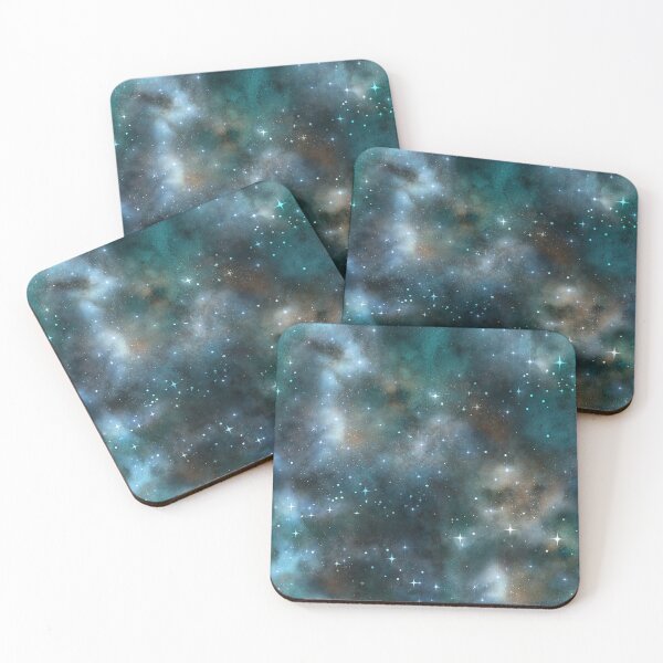 Item preview, astronomy galaxy space seamless pattern starry firmament designed and sold by Hartics.