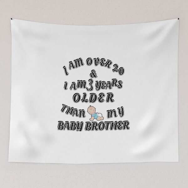 Item preview, MY BABY BROTHER designed and sold by ILA-DODO.