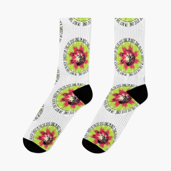 Item preview, Not The Black Sheep Im The Tie Dye One designed and sold by BookOfE.
