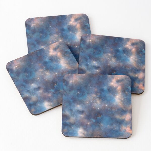 Item preview, astronomy galaxy space seamless pattern starry firmament designed and sold by Hartics.