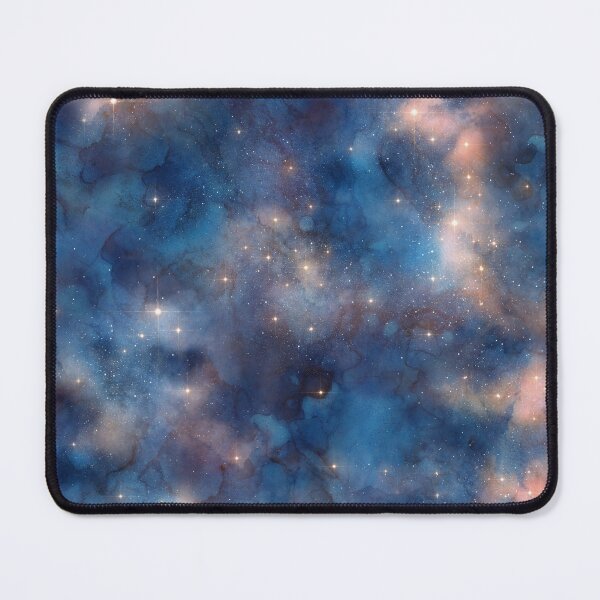 Item preview, astronomy galaxy space seamless pattern starry firmament designed and sold by Hartics.