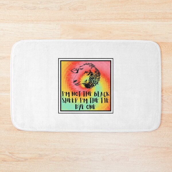 Item preview, Not The Black Sheep Im The Tie Dye One designed and sold by BookOfE.