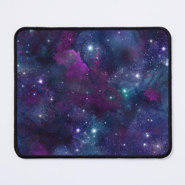 Item preview, astronomy galaxy space seamless pattern starry firmament designed and sold by Hartics.