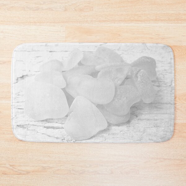 Item preview, White Sea Glass - Calming Minimalist Calm Space Minimalism - Appearance Light Gray Beach Glass - Photo 7 of 8 designed and sold by Beachy.