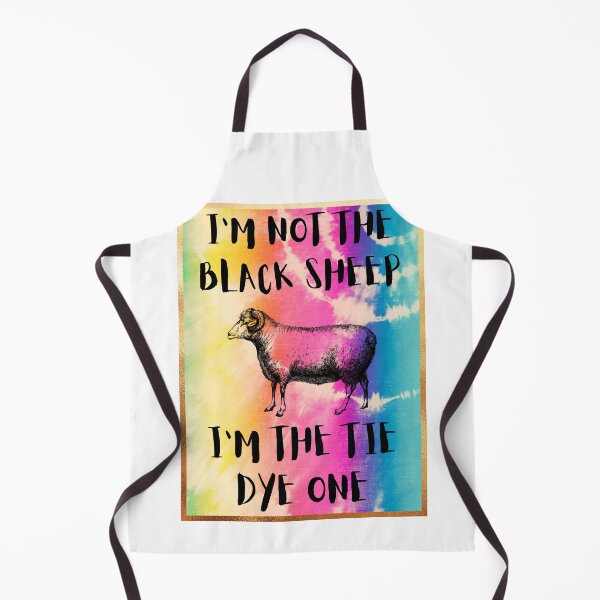 Item preview, Not The Black Sheep Im The Tie Dye One designed and sold by BookOfE.
