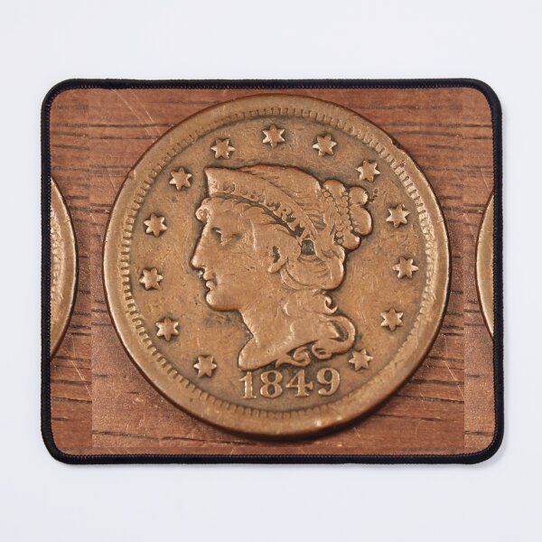 Item preview, 1849 Large Cent designed and sold by coinsxcrochet.