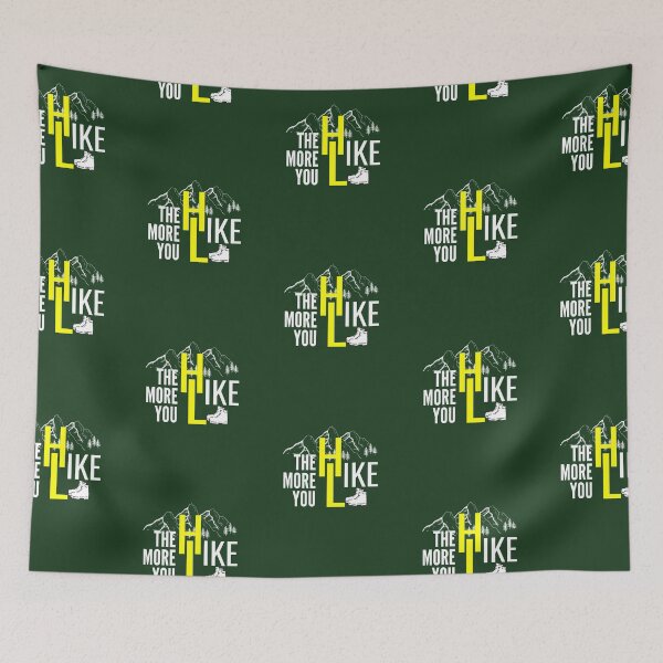Item preview, The more you hike the more you like, Hiking lover designed and sold by Benchamart.