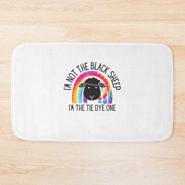 Item preview, Not The Black Sheep Im The Tie Dye One designed and sold by BookOfE.