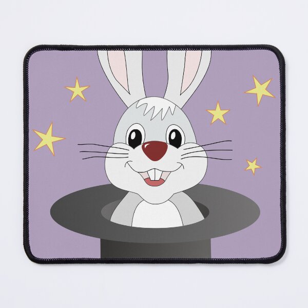 Item preview, Cheeky Rabbit in a Top Hat designed and sold by OutOfNowhere.