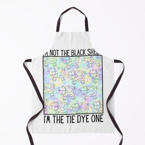 Item preview, Not The Black Sheep Im The Tie Dye One designed and sold by BookOfE.