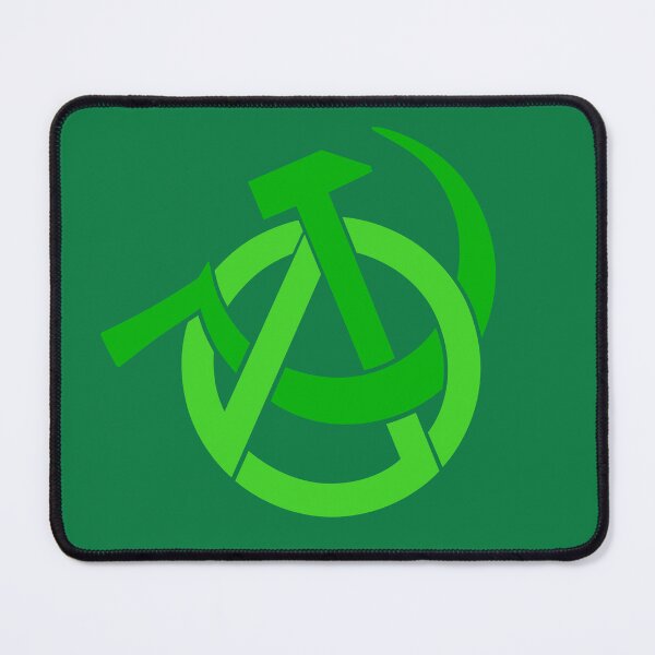 Item preview, Green Anarcho Communism designed and sold by cyberlight.