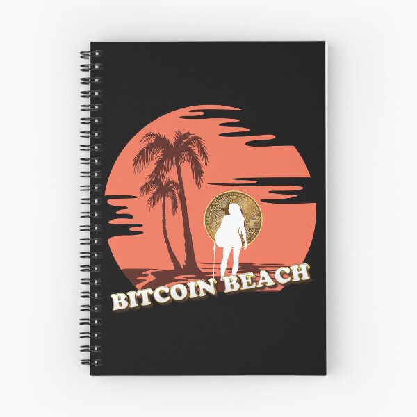 Item preview, Bitcoin Beach Surfer Girl Silhouette, El Zonte, El Salvador designed and sold by johnta17.