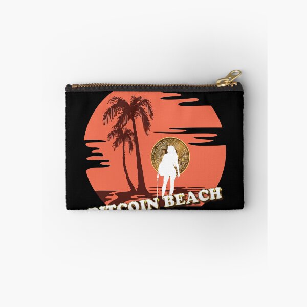 Item preview, Bitcoin Beach Surfer Girl Silhouette, El Zonte, El Salvador designed and sold by johnta17.