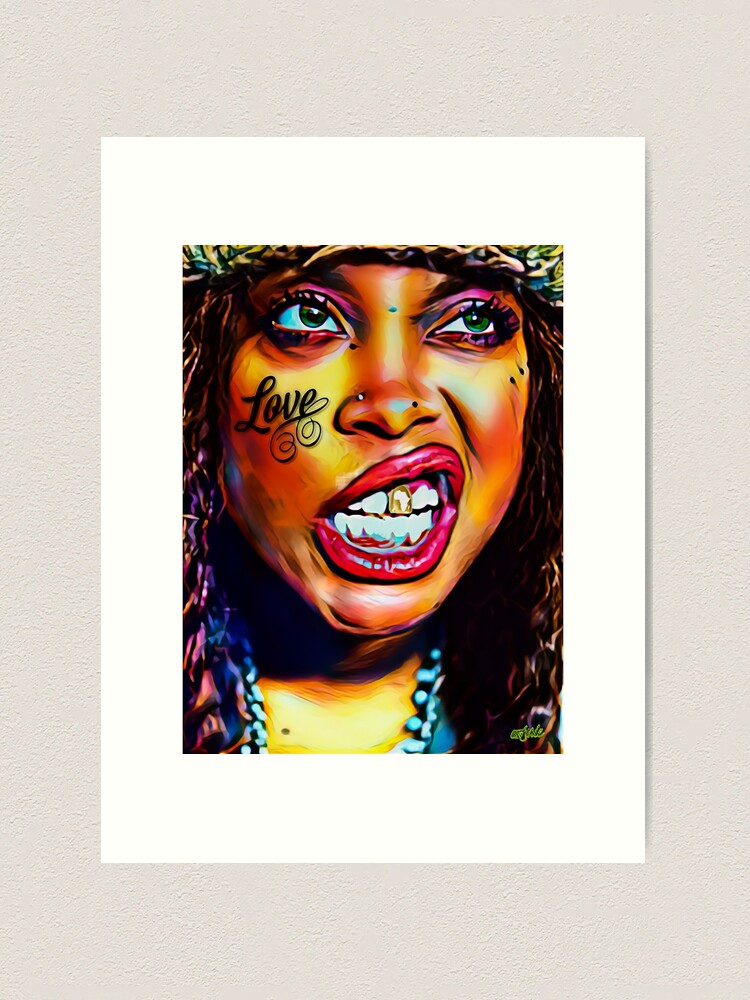 Erykah Badu Painting (24 popular x 31)