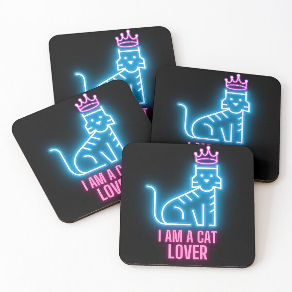 Item preview, I Am A Cat Lover Neon designed and sold by RigorAtev.