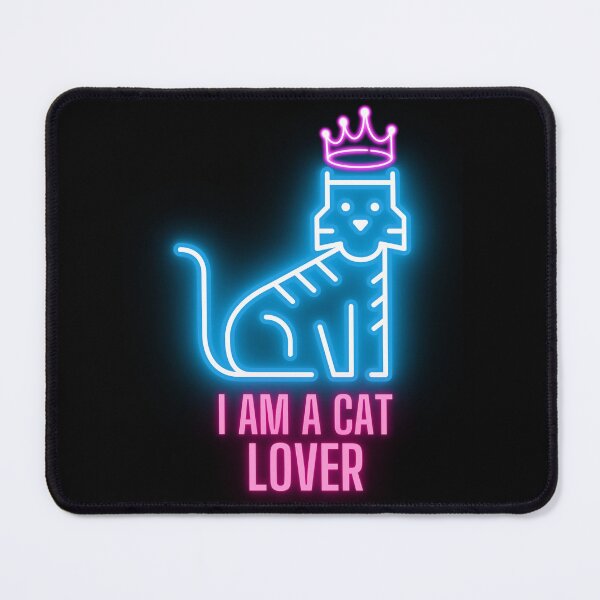 Item preview, I Am A Cat Lover Neon designed and sold by RigorAtev.