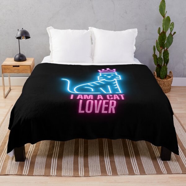 Item preview, I Am A Cat Lover Neon designed and sold by RigorAtev.