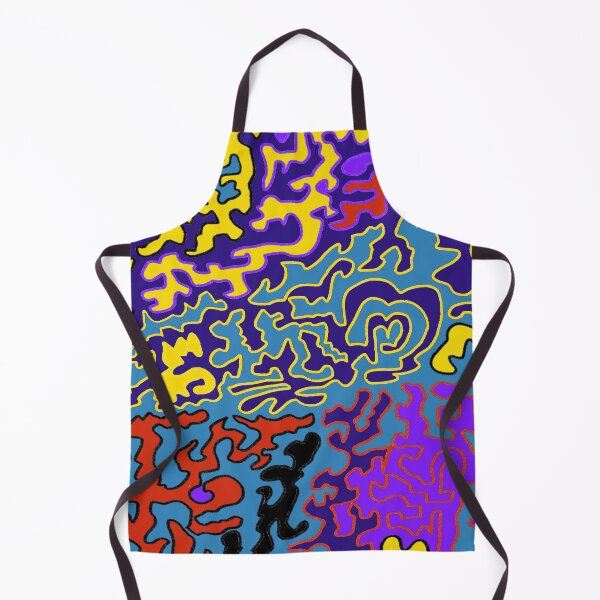Item preview, Purple, Blue, & Yellow Doodle Design designed and sold by Artistic Ambience.