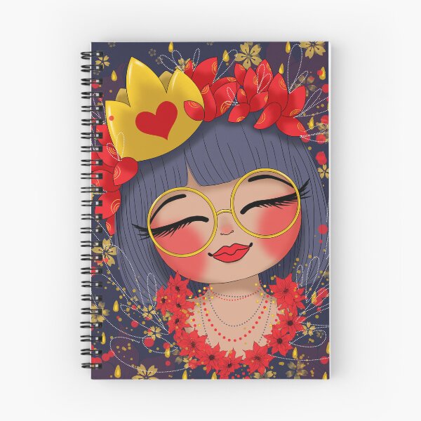Aperçu de l'œuvre reine de coeur créée et vendue par fanny offre.