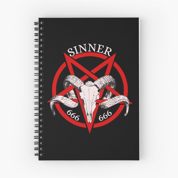 Item preview, Sinner - Satanic goat skull on a pentagram- cool motorcycle helmet design designed and sold by yoshra.