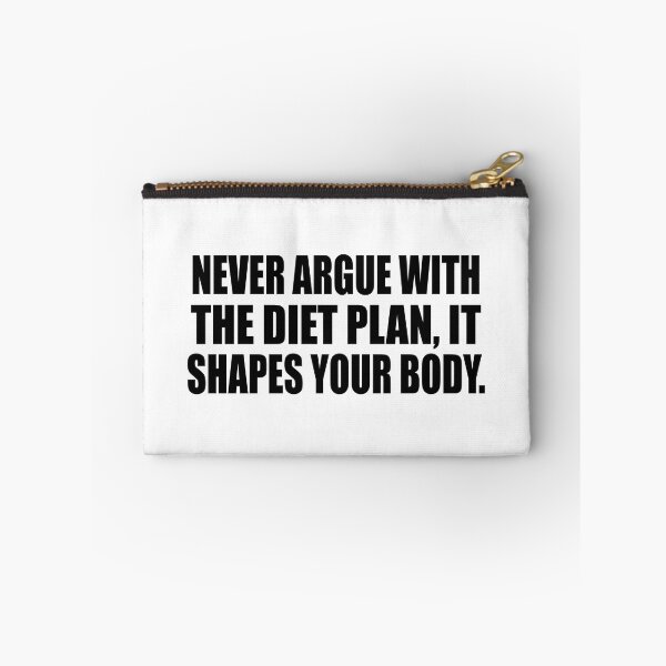 Item preview, Never argue with the diet plan, it shapes your body designed and sold by Colorfulandfun.